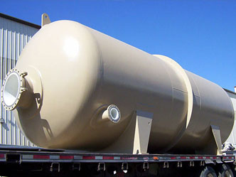 Pressure vessel chevron